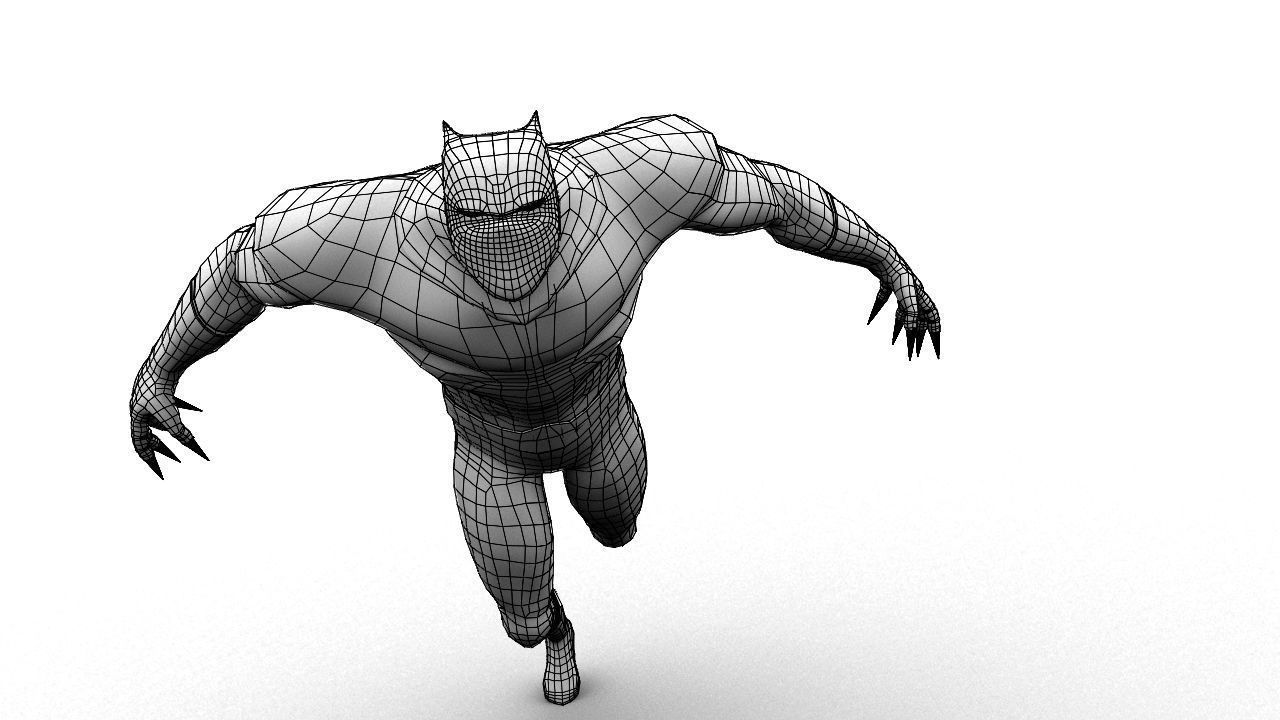 Classic Superhero Pack 3D model_69