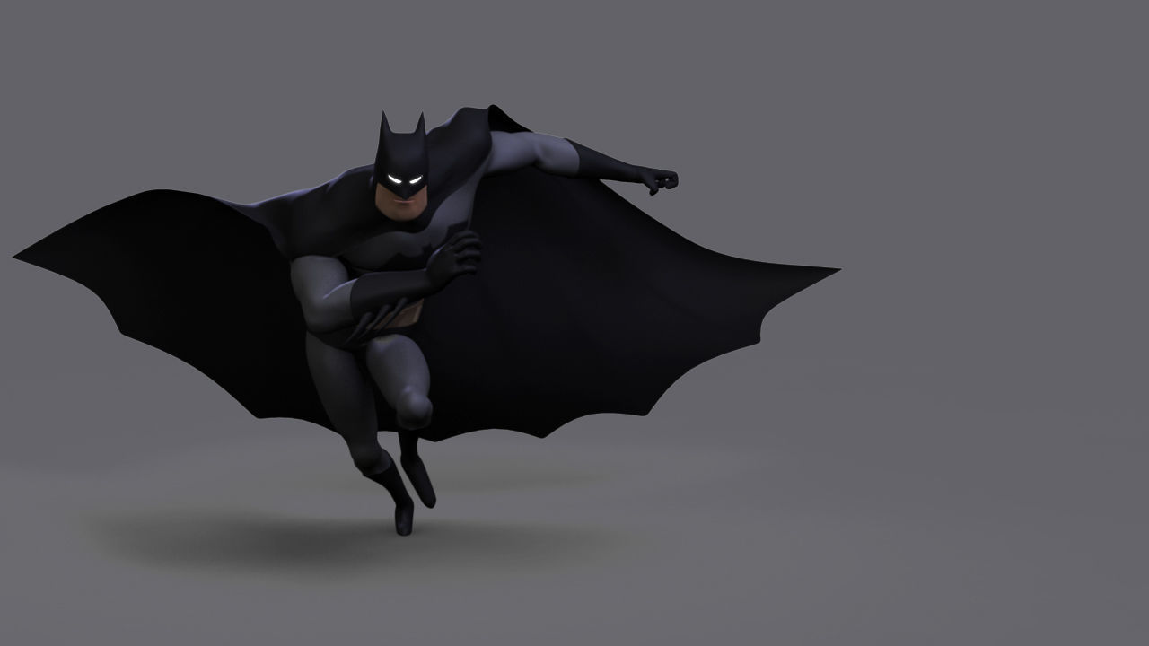 Classic Superhero Pack 3D model_31