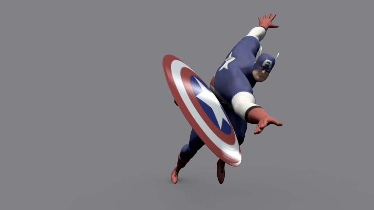 Classic Superhero Pack 3D model_76