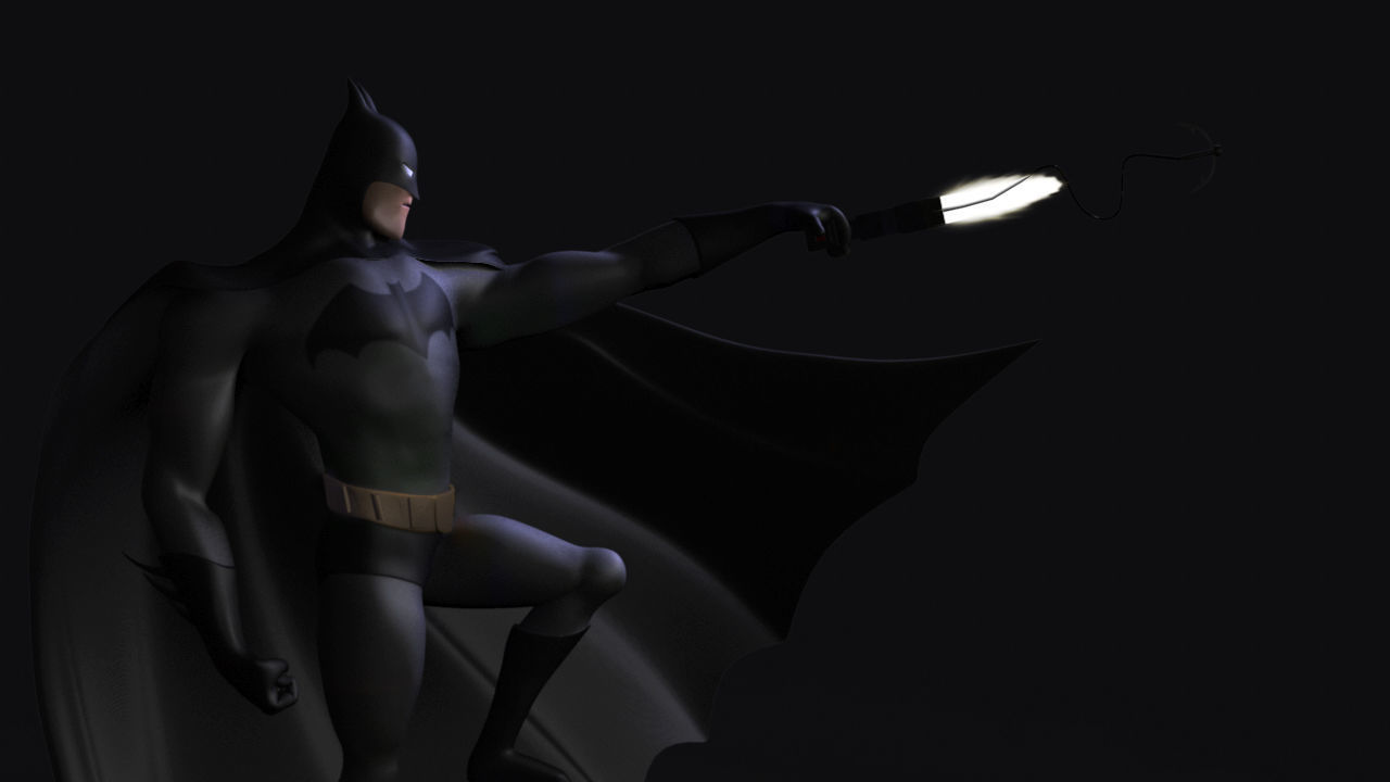 Classic Superhero Pack 3D model_32