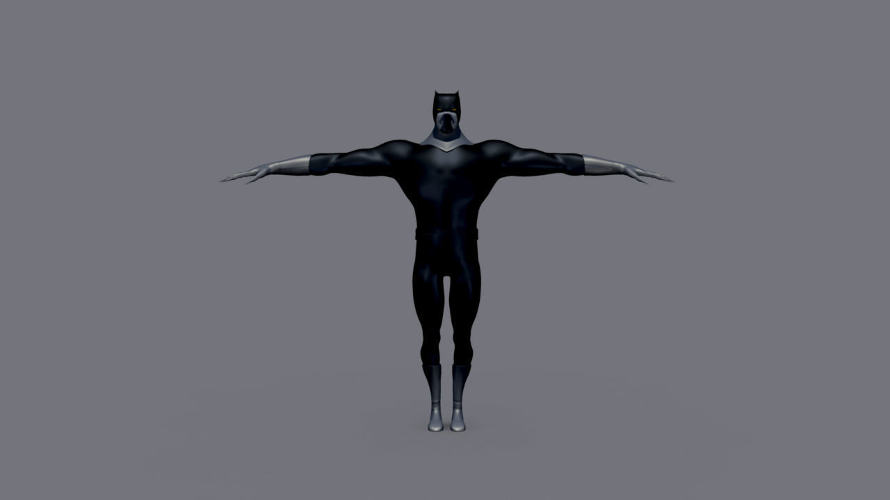 Classic Superhero Pack 3D model_65