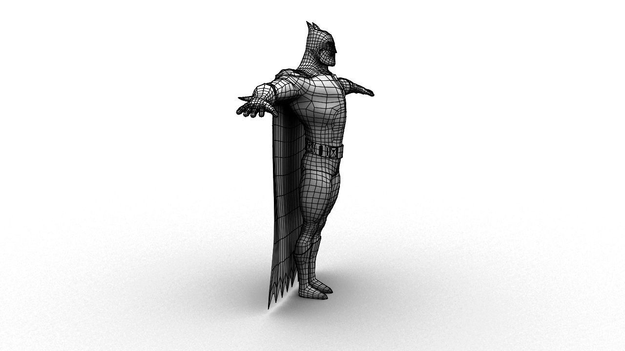 Classic Superhero Pack 3D model_47
