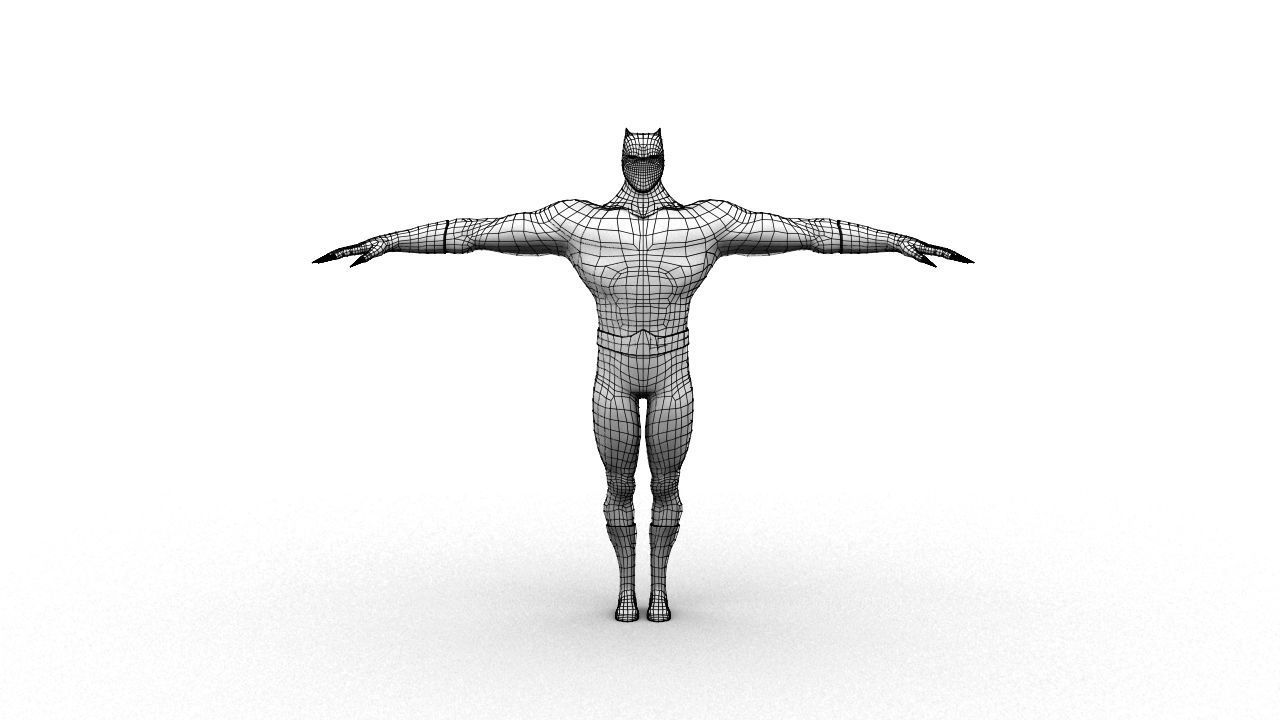 Classic Superhero Pack 3D model_72