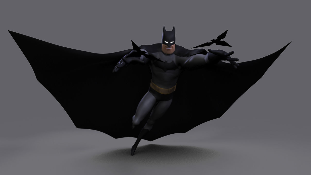 Classic Superhero Pack 3D model_36