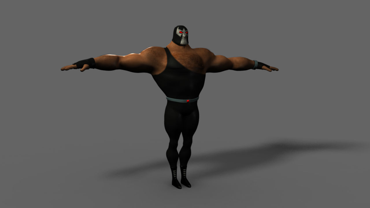 Classic Superhero Pack 3D model_7