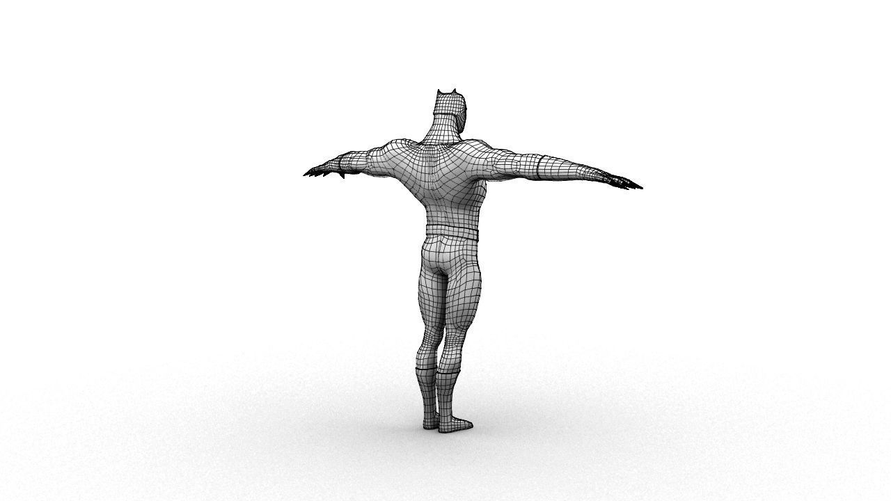 Classic Superhero Pack 3D model_74