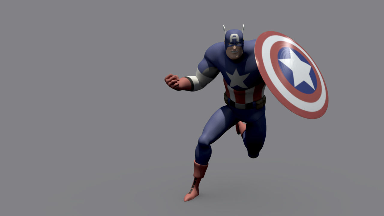 Classic Superhero Pack 3D model_80