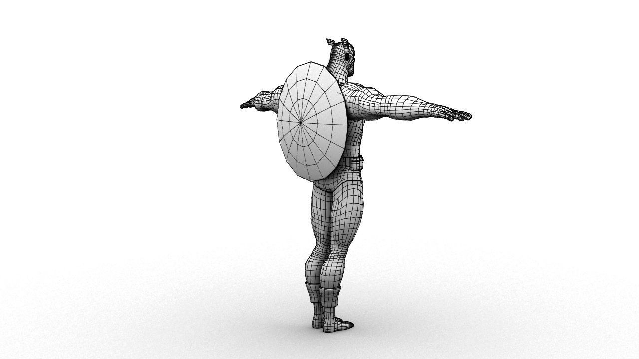Classic Superhero Pack 3D model_19