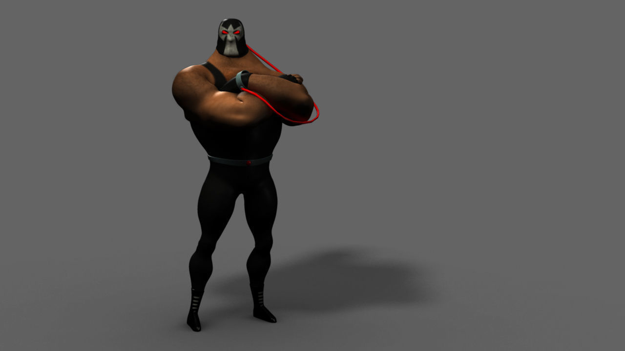 Classic Superhero Pack 3D model_2
