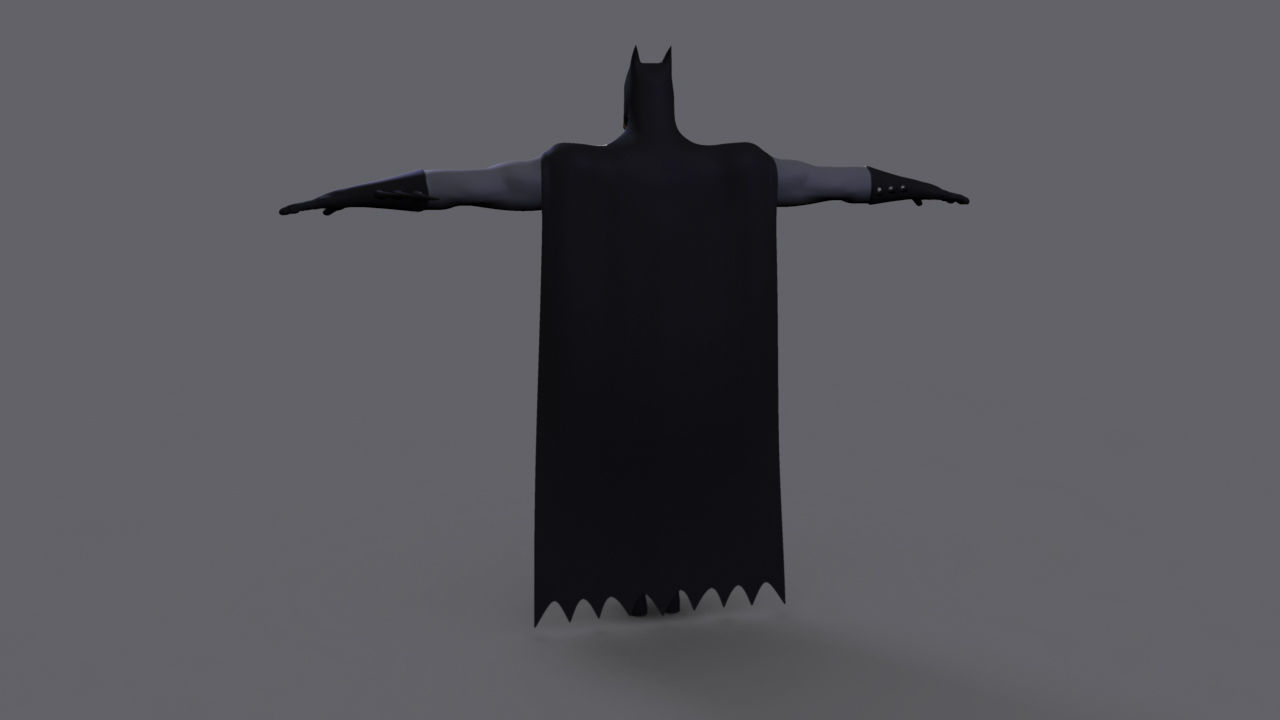 Classic Superhero Pack 3D model_40