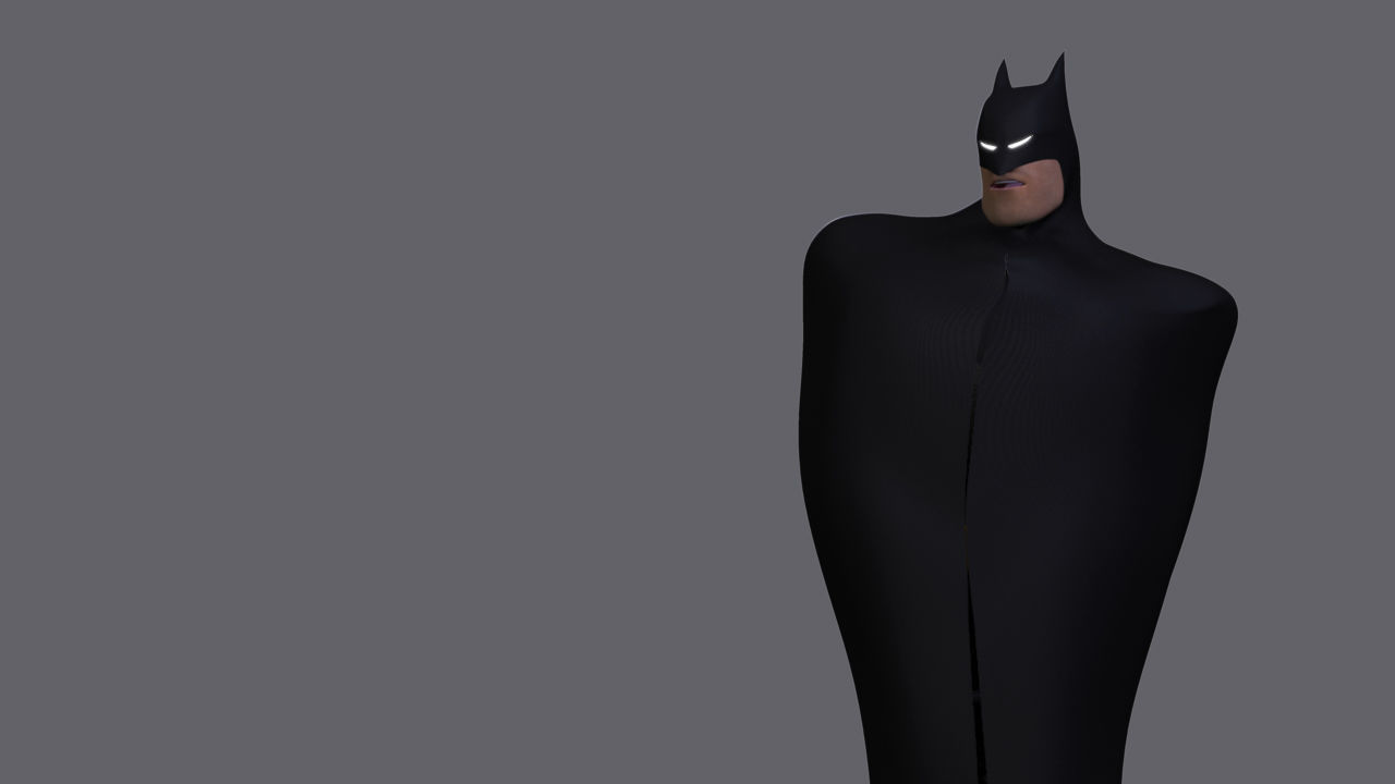 Classic Superhero Pack 3D model_34