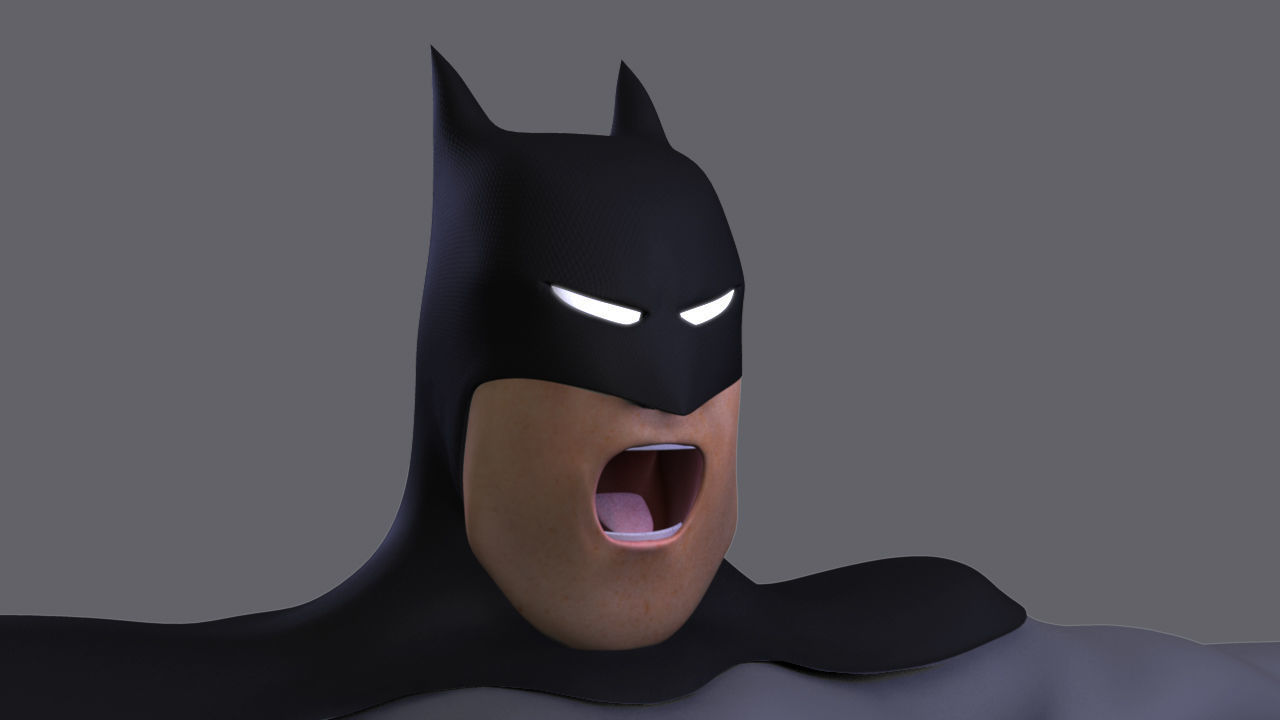 Classic Superhero Pack 3D model_43
