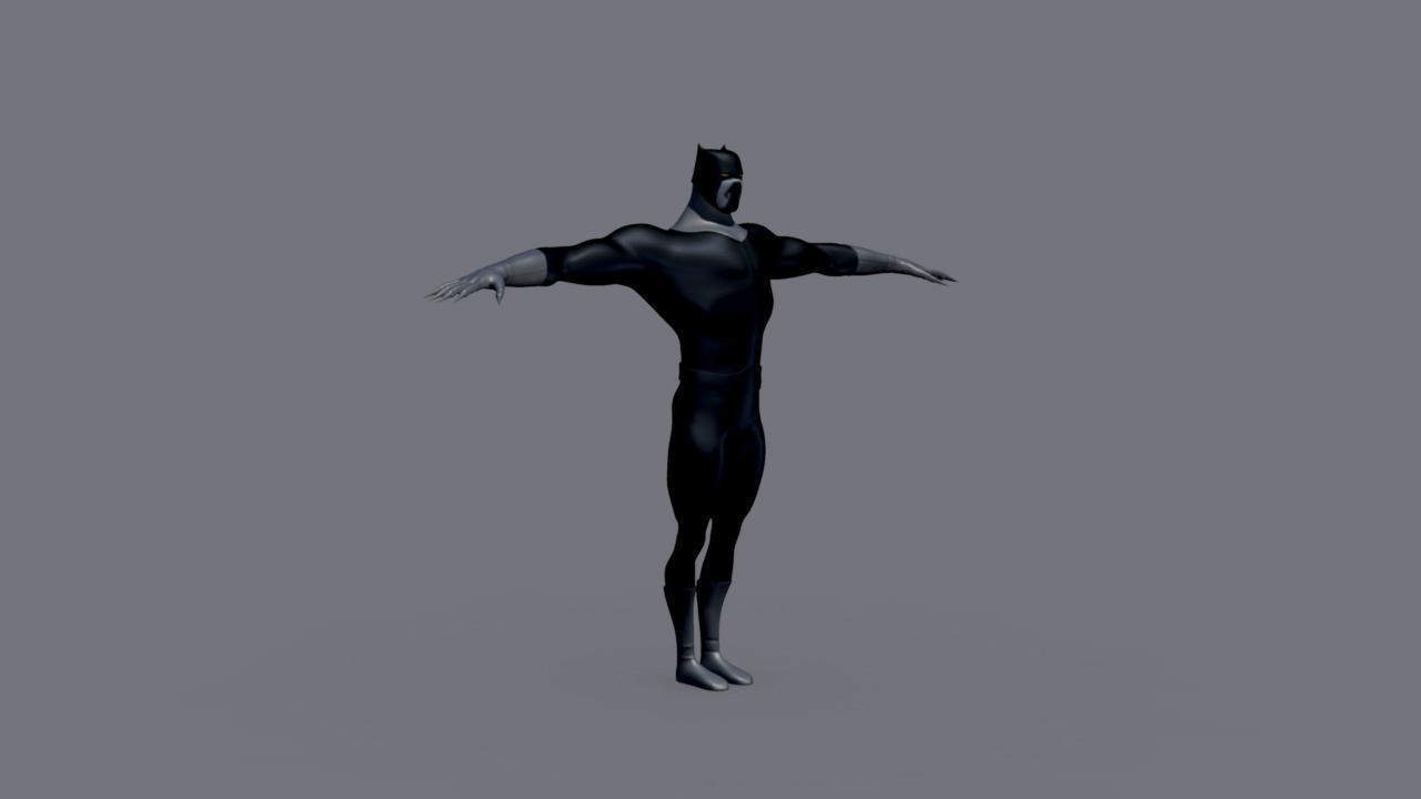 Classic Superhero Pack 3D model_66