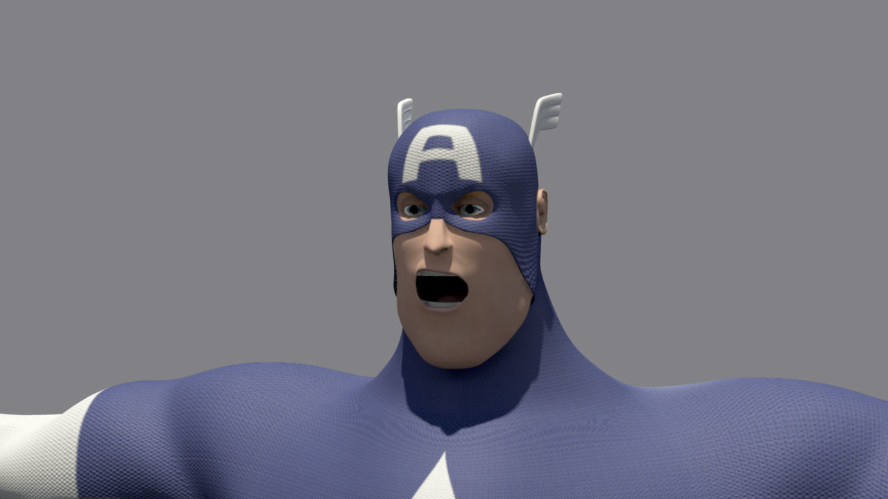 Classic Superhero Pack 3D model_83
