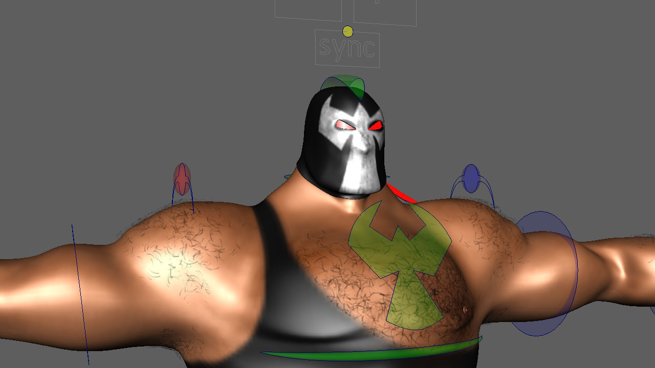 Classic Superhero Pack 3D model_28