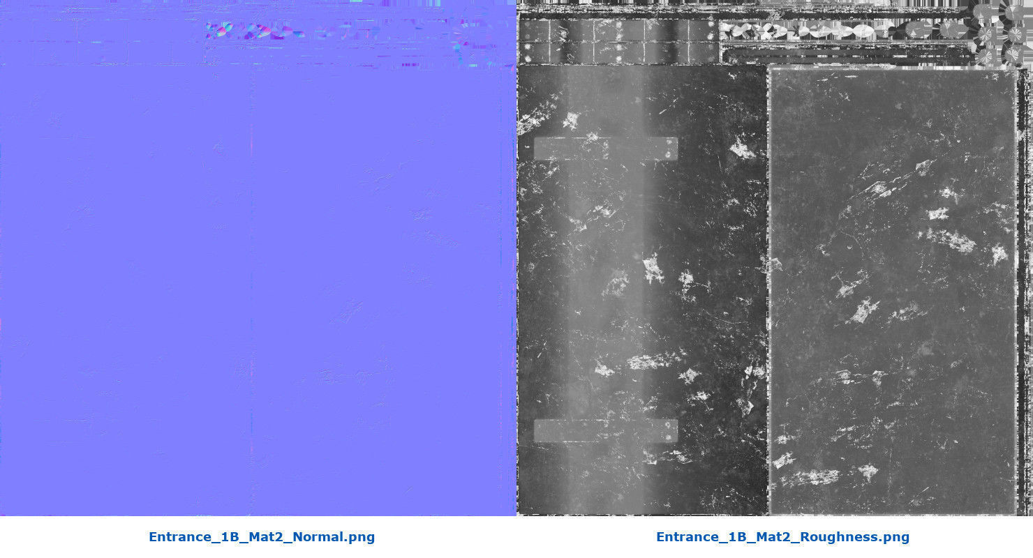 Entrance 1B Low-poly 3D model_17