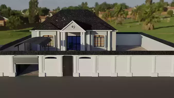 House with garage