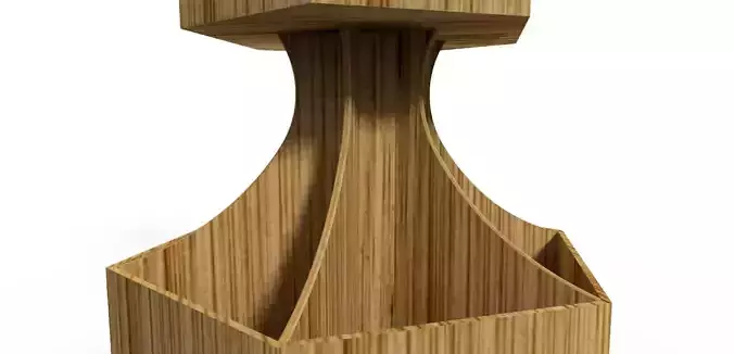 Hexa Pen Organizer 3D model
