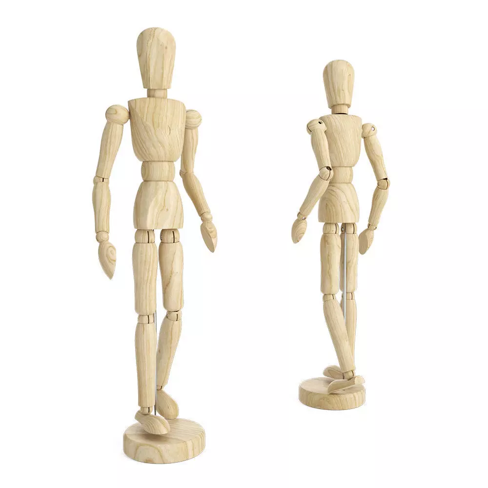 Human Mannequin 3D model_0