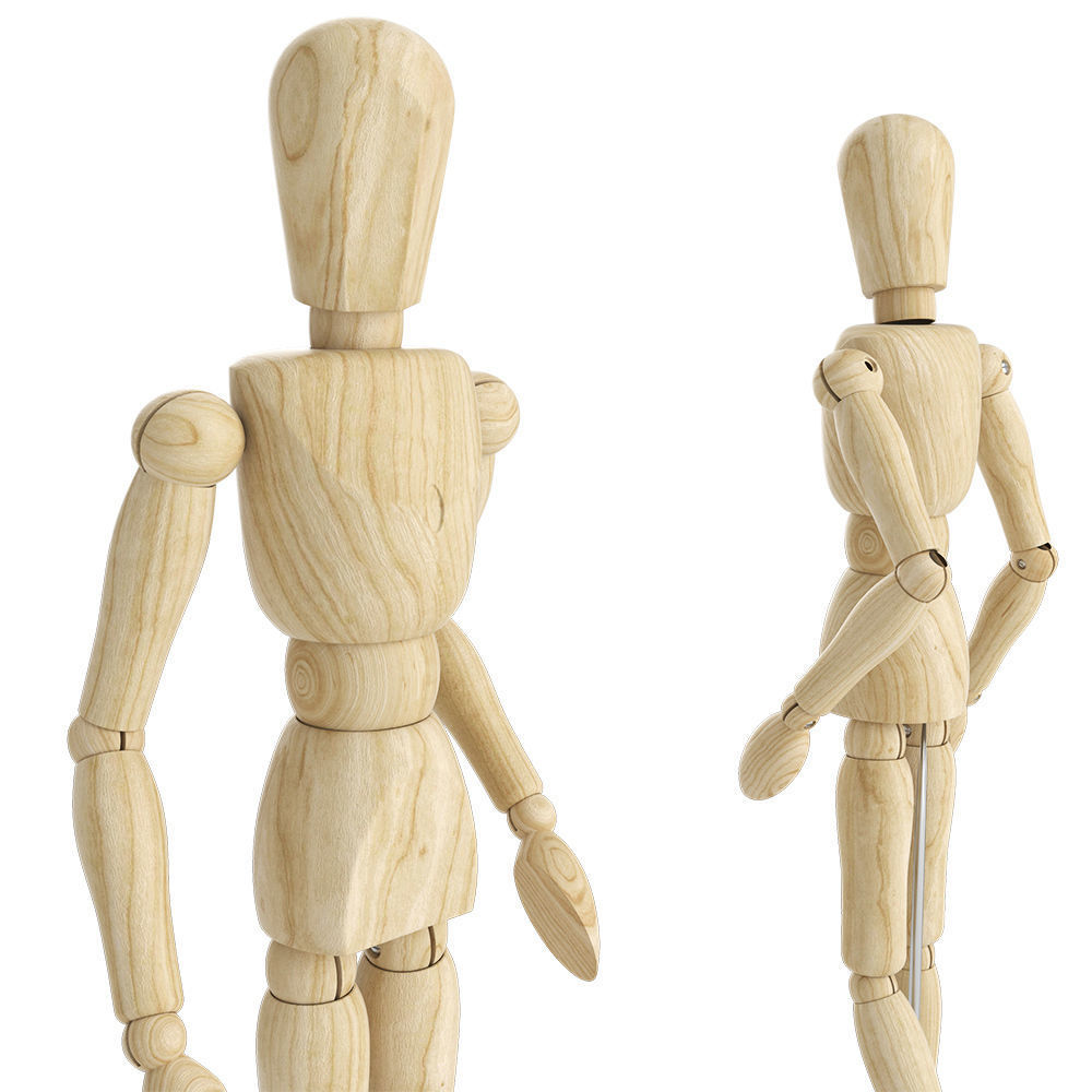 Human Mannequin 3D model_4