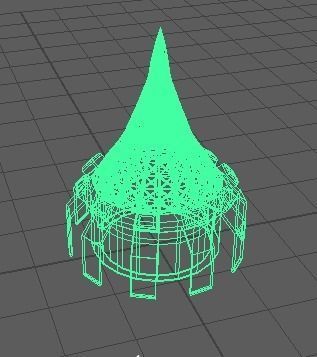 Small funny tower Free low-poly 3D model_2