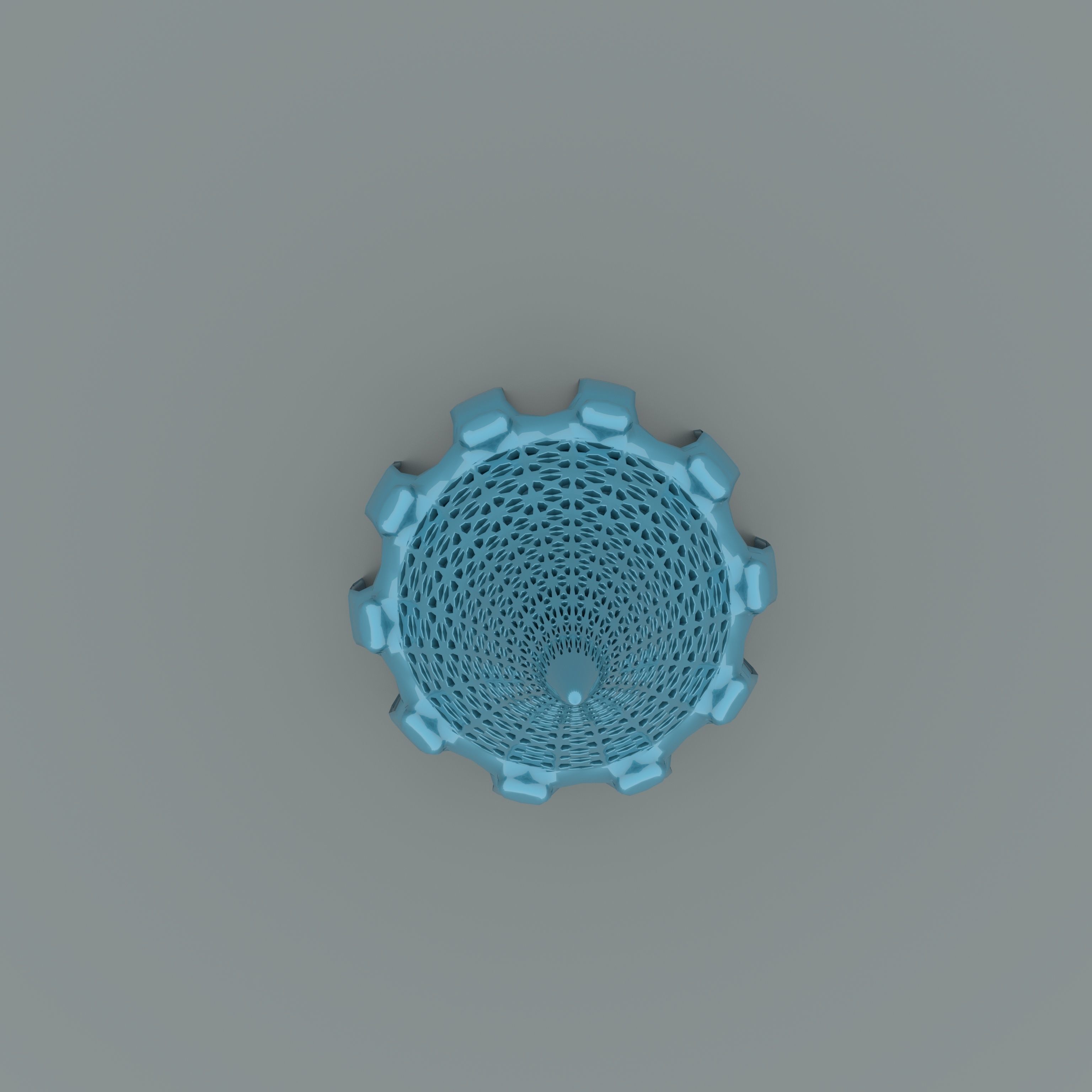 Small funny tower Free low-poly 3D model_1