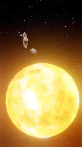 sun and planets comparison actual size