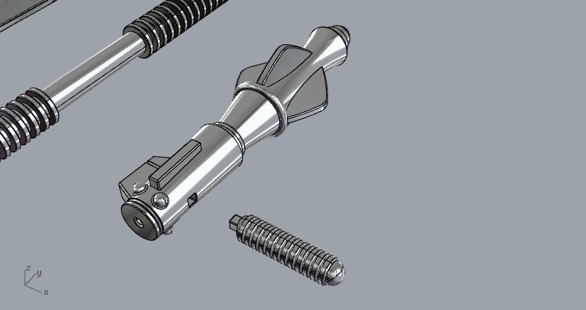 Zodac Classics real life size Weapons MOTU cosplay HEMAN 3D print model_2