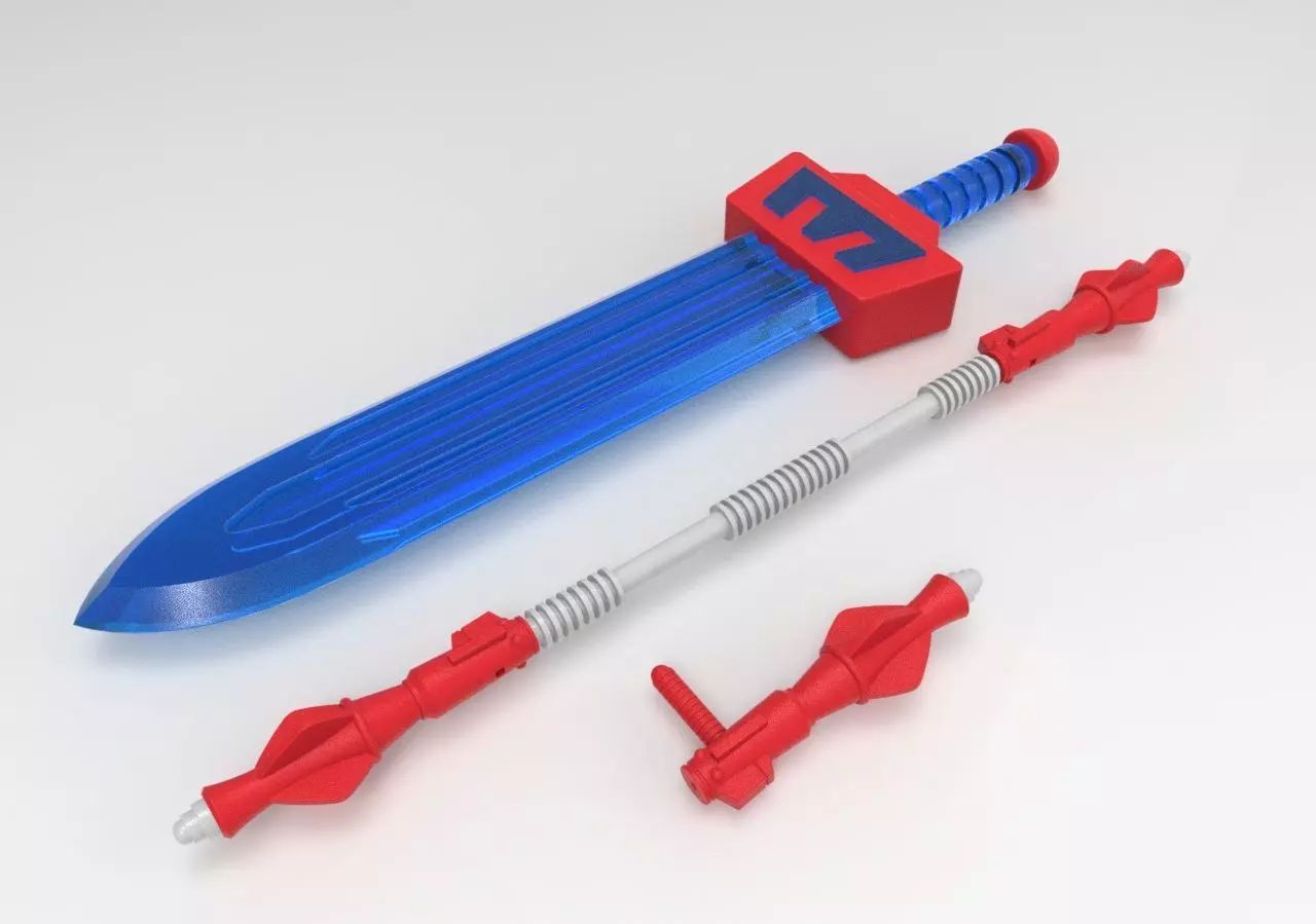 Zodac Classics real life size Weapons MOTU cosplay HEMAN 3D print model_0