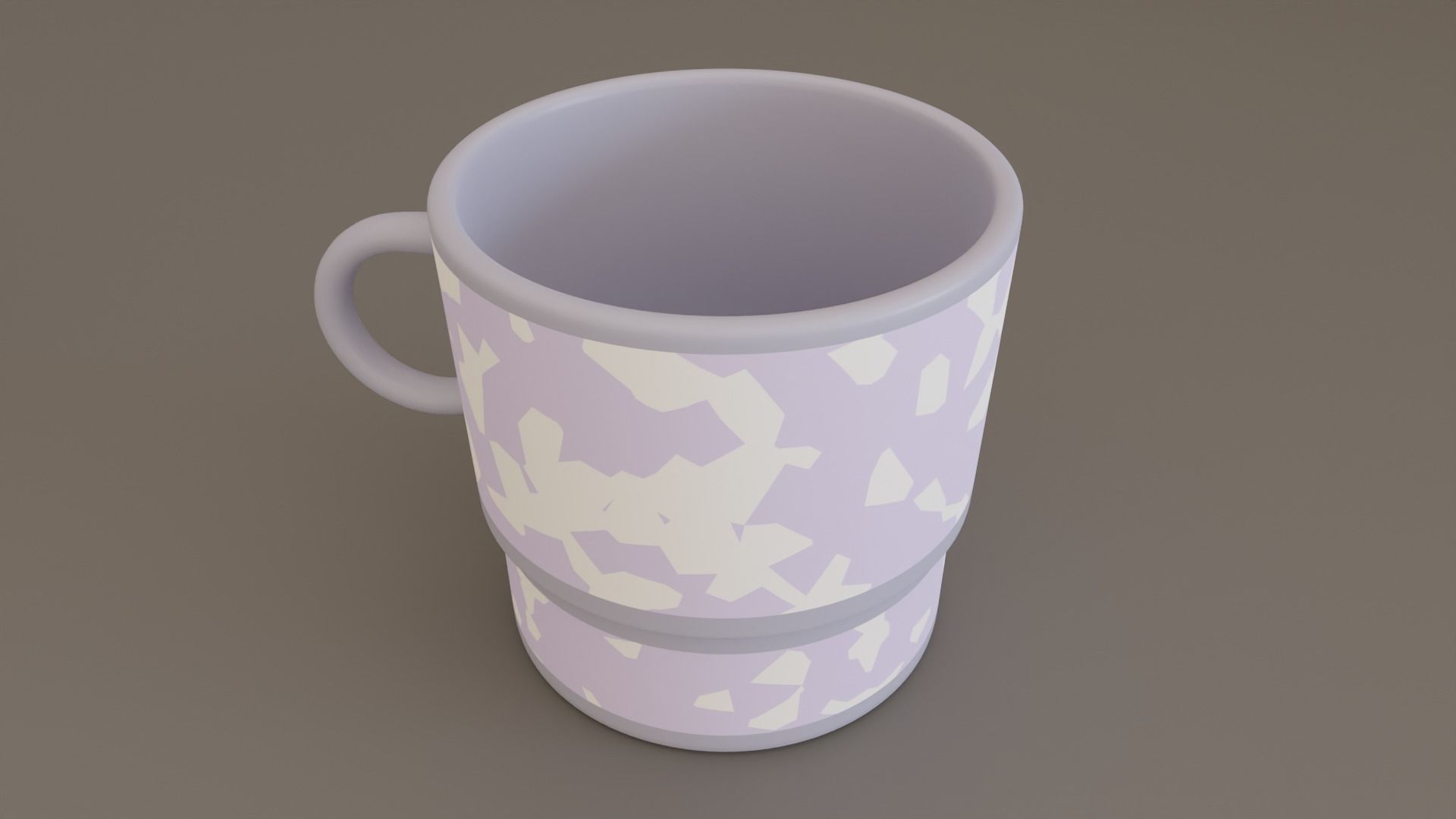 Cups 3 Models with designs Free 3D model_3