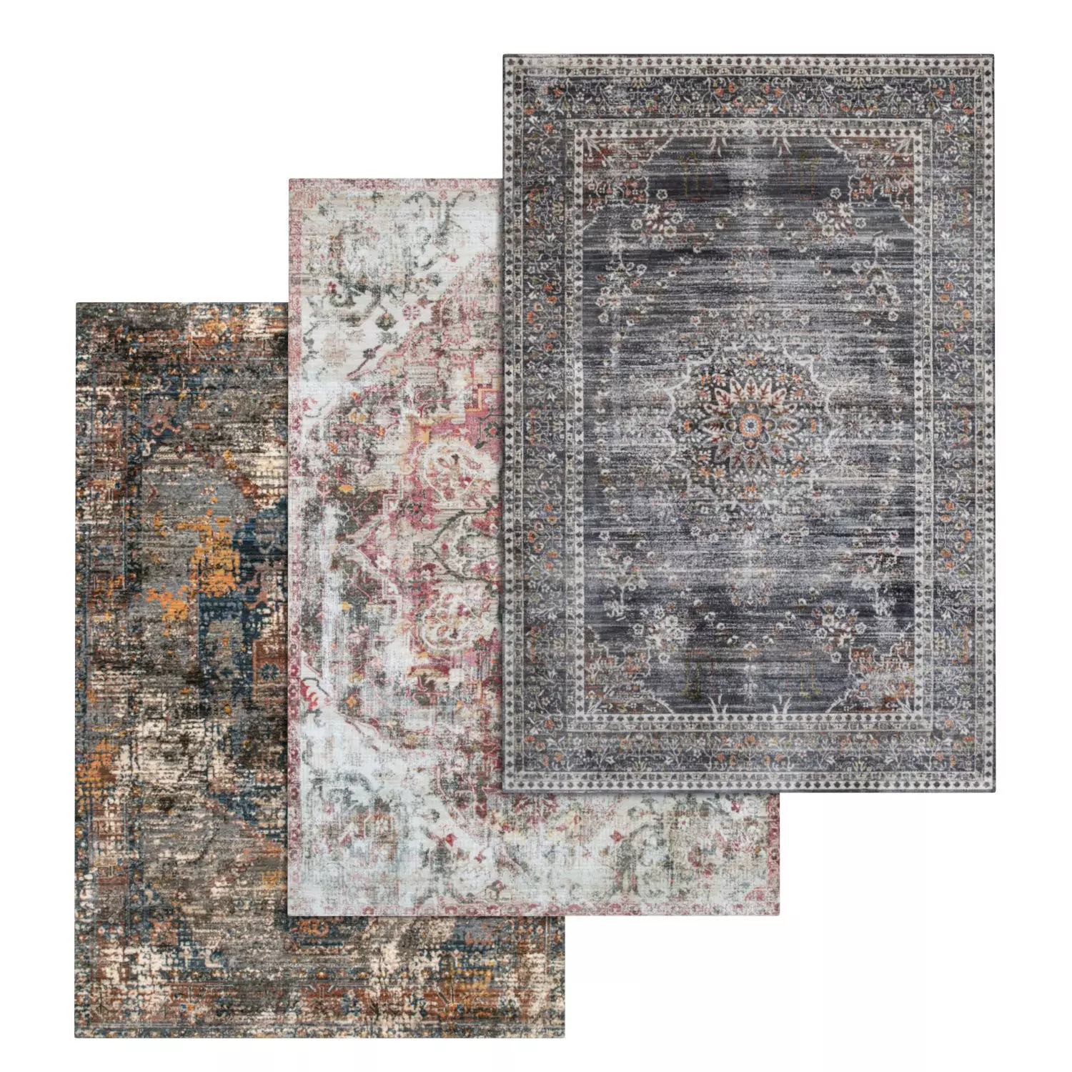 Rug Set 1296 3D model_0