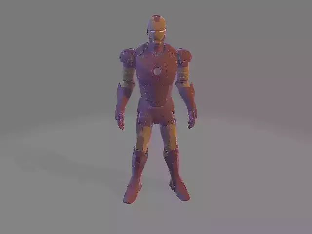 Ironman-max7 iron man 3D model