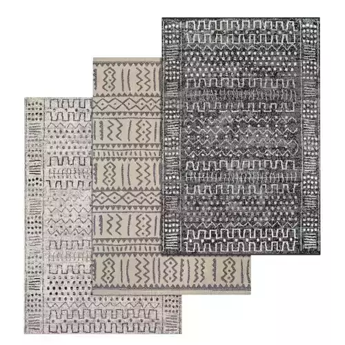 Rug Set 1299 3D model