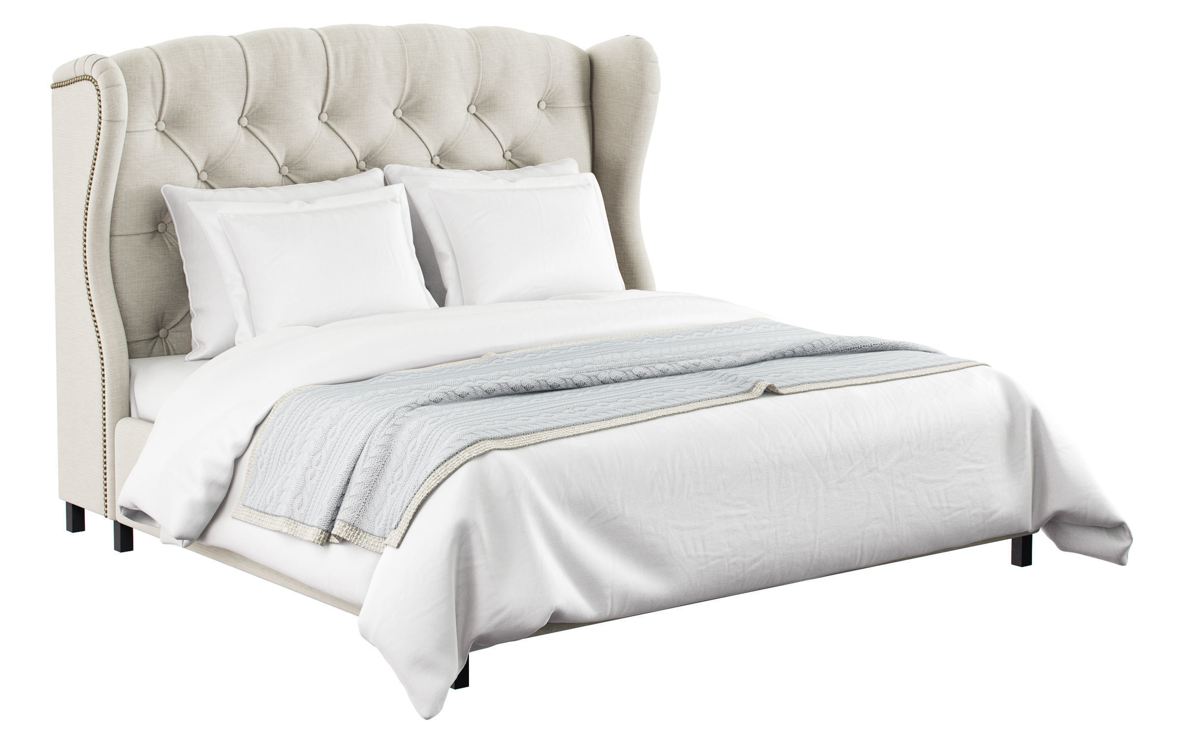 FULL HOUSE bed ROCHESTER 3D model CGTrader