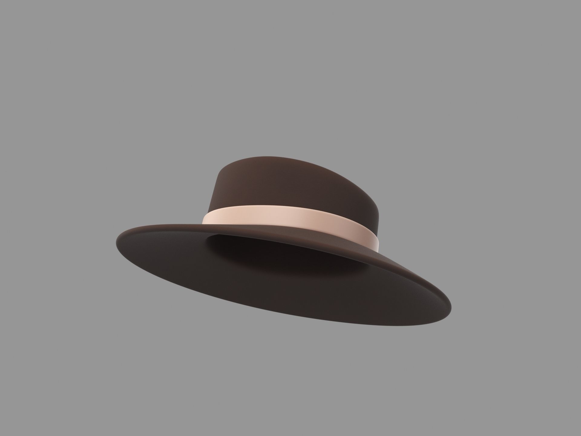 Hat 001 3D model_7