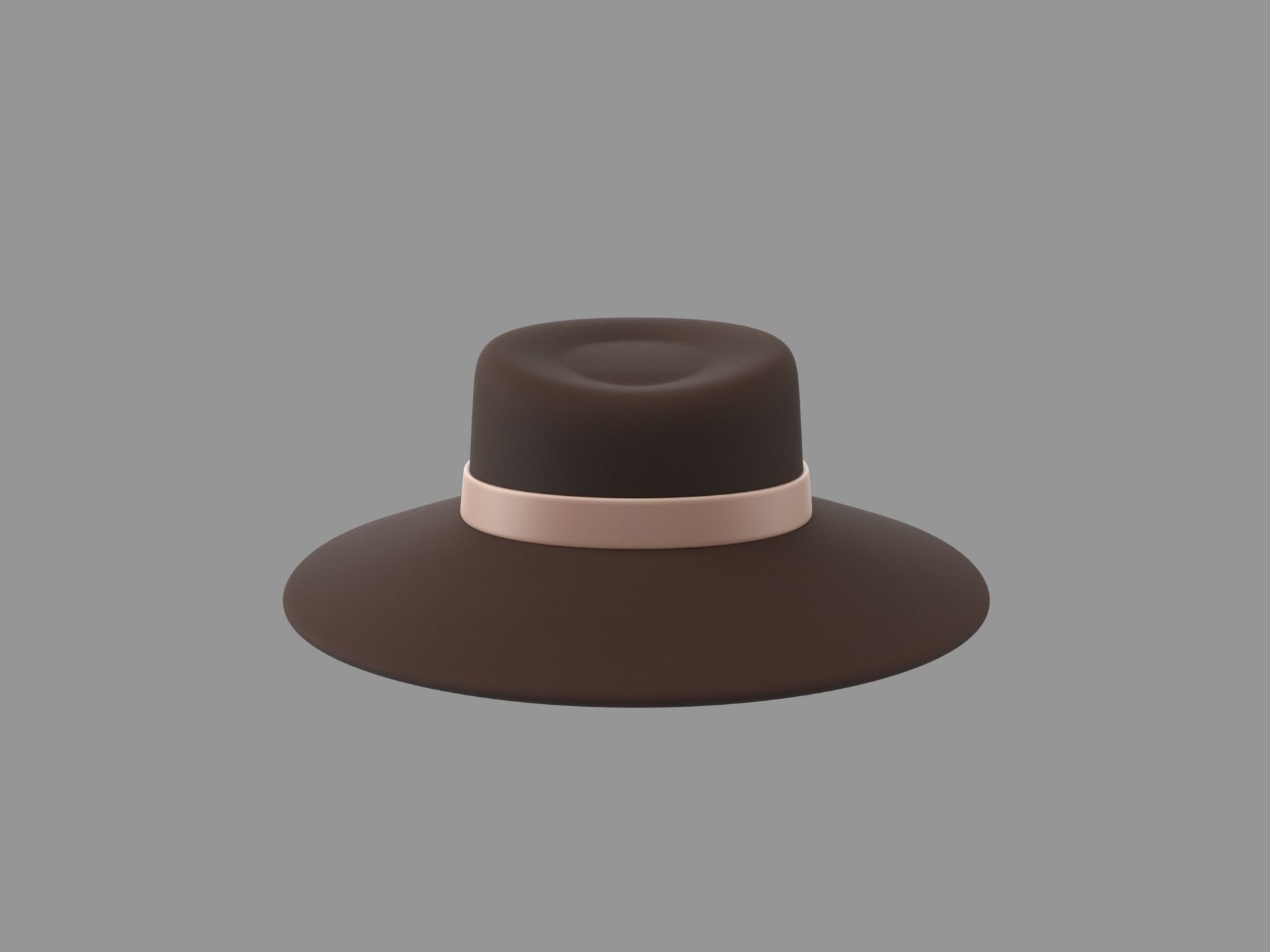 Hat 001 3D model_6