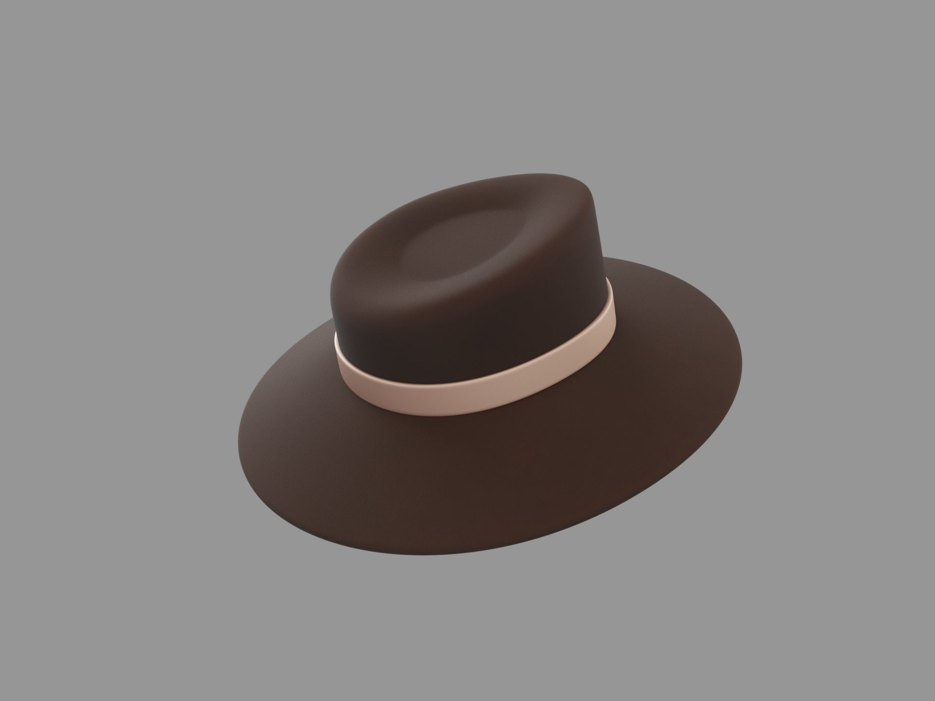 Hat 001 3D model_4