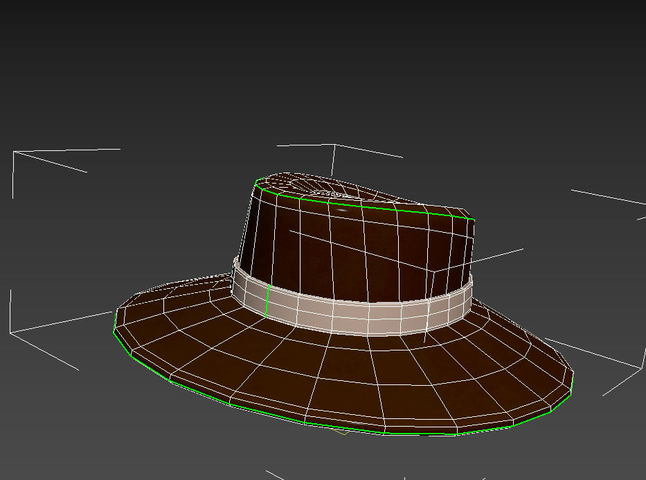 Hat 001 3D model_18