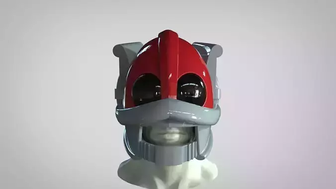 Zodac Classics Helmet Cosplay real life size 3D print model