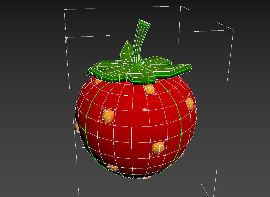 Strawberry 3D model_16
