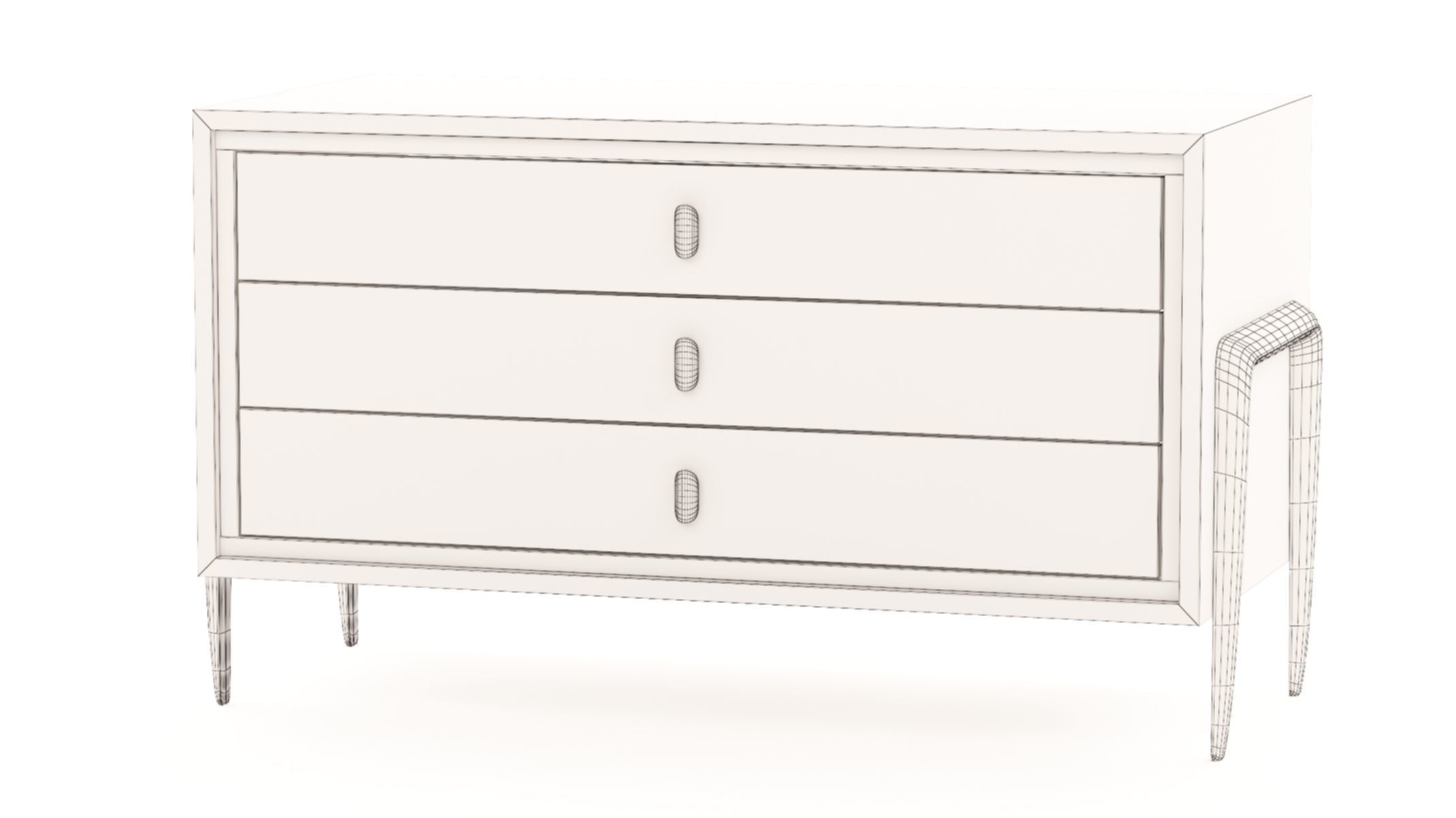 DeMuro Bedside Table 3D model_7