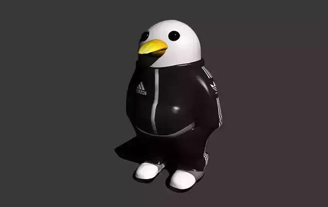 cool pingouin 3D print model