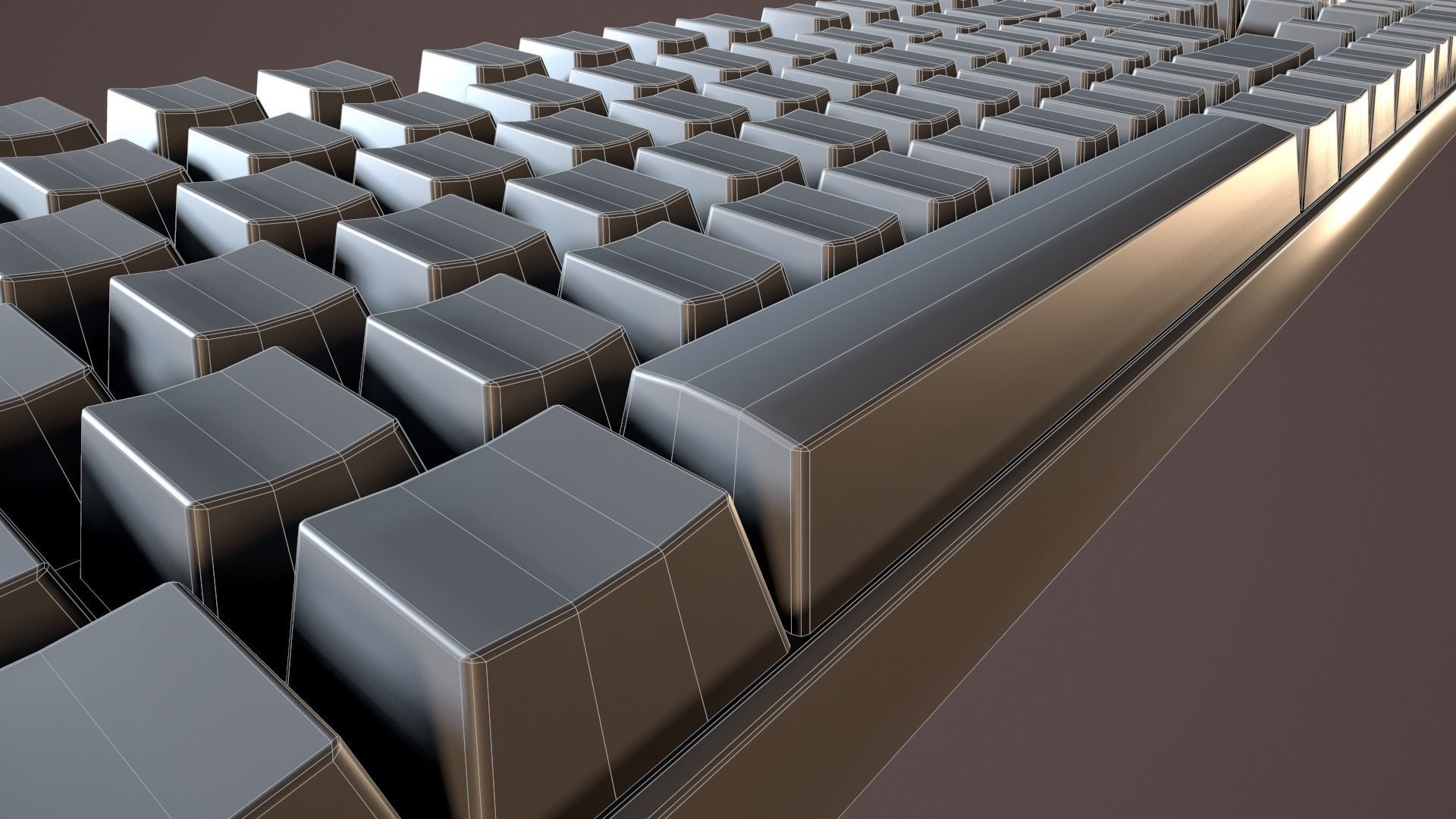 Redragon K551 Mechanical Keyboard 3D model_15