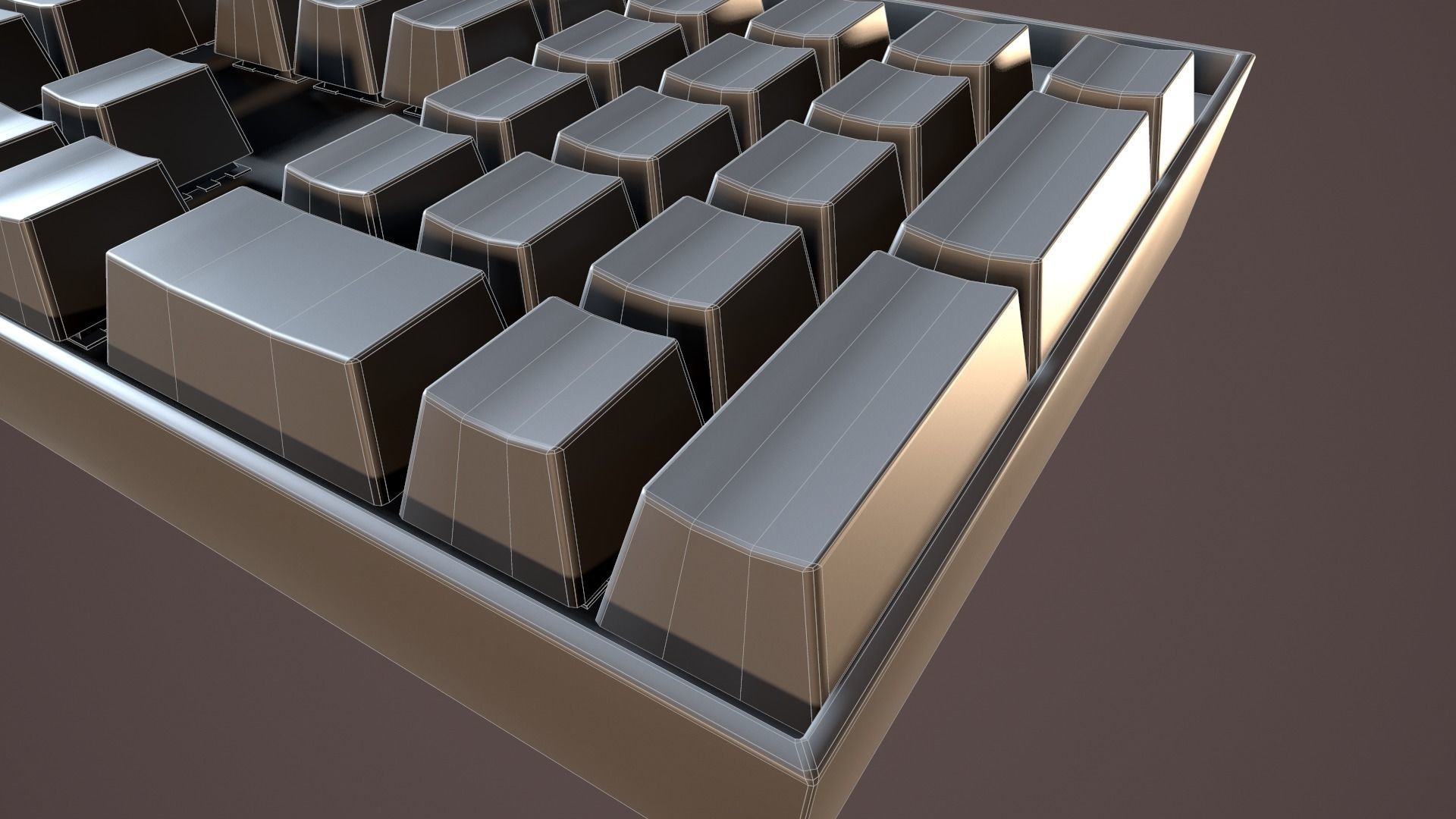 Redragon K551 Mechanical Keyboard 3D model_13