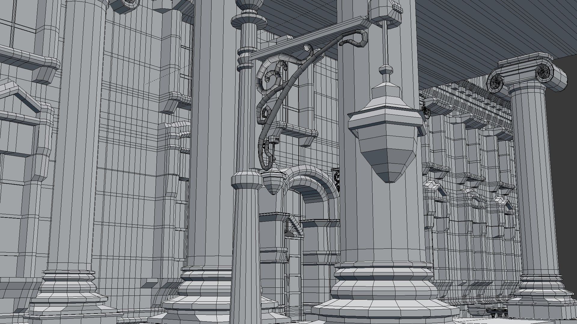 WHITE HOUSE 3D MODEL  Low-poly 3D model_5