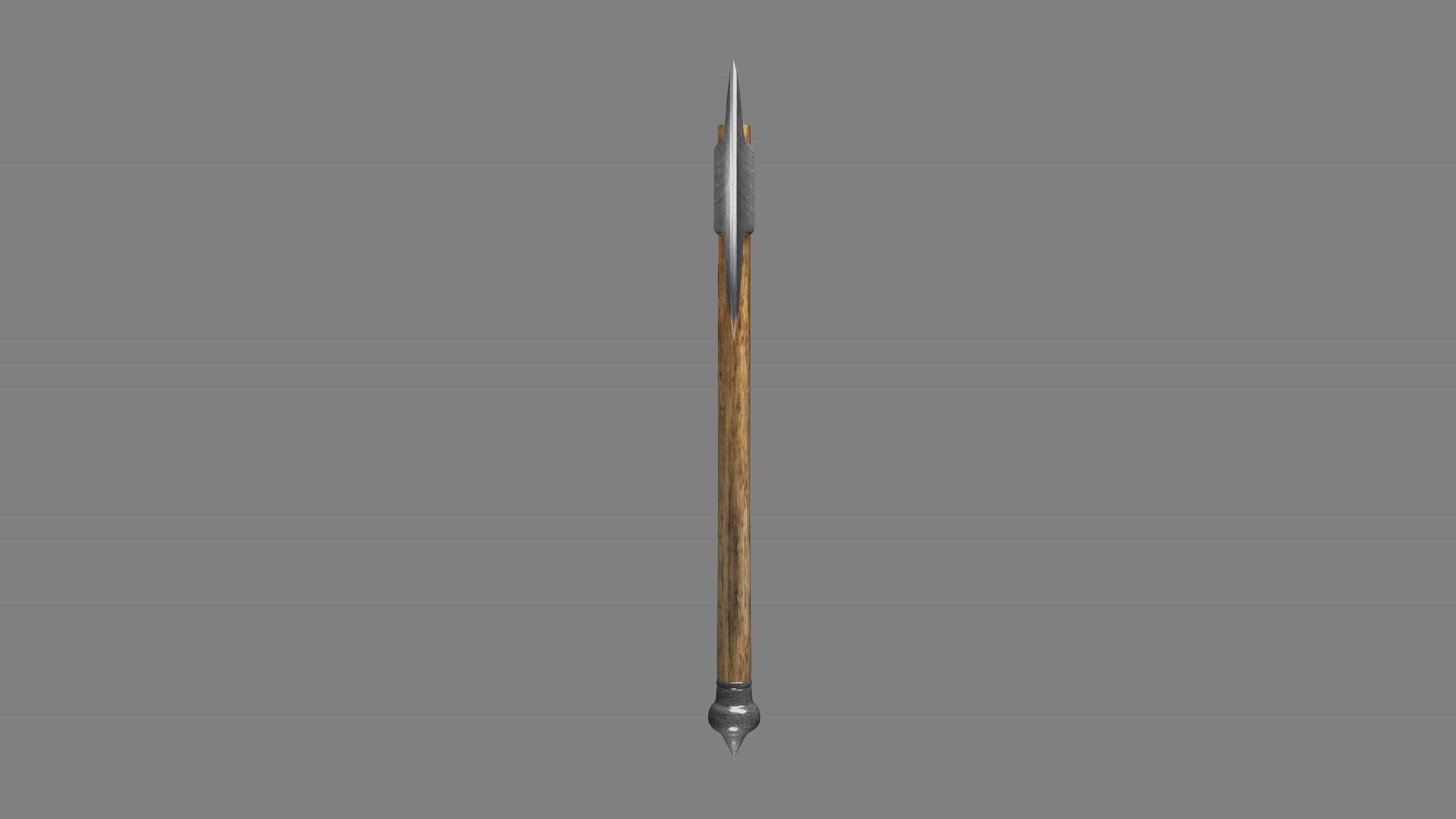 Medieval ax 3D model_7
