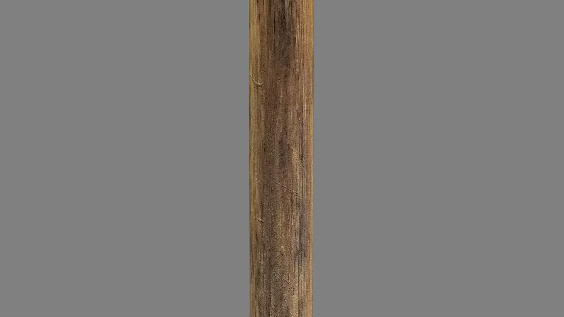 Medieval ax 3D model_3