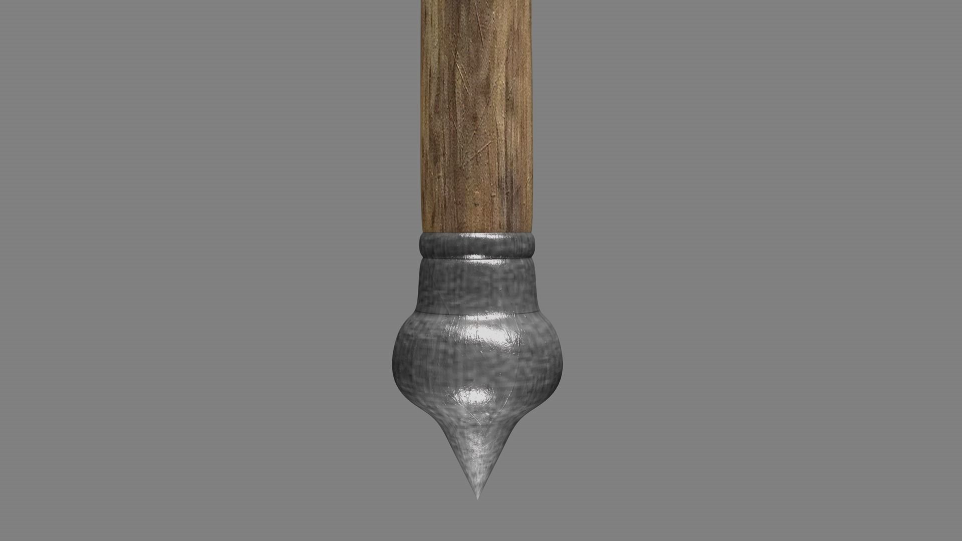 Medieval ax 3D model_4
