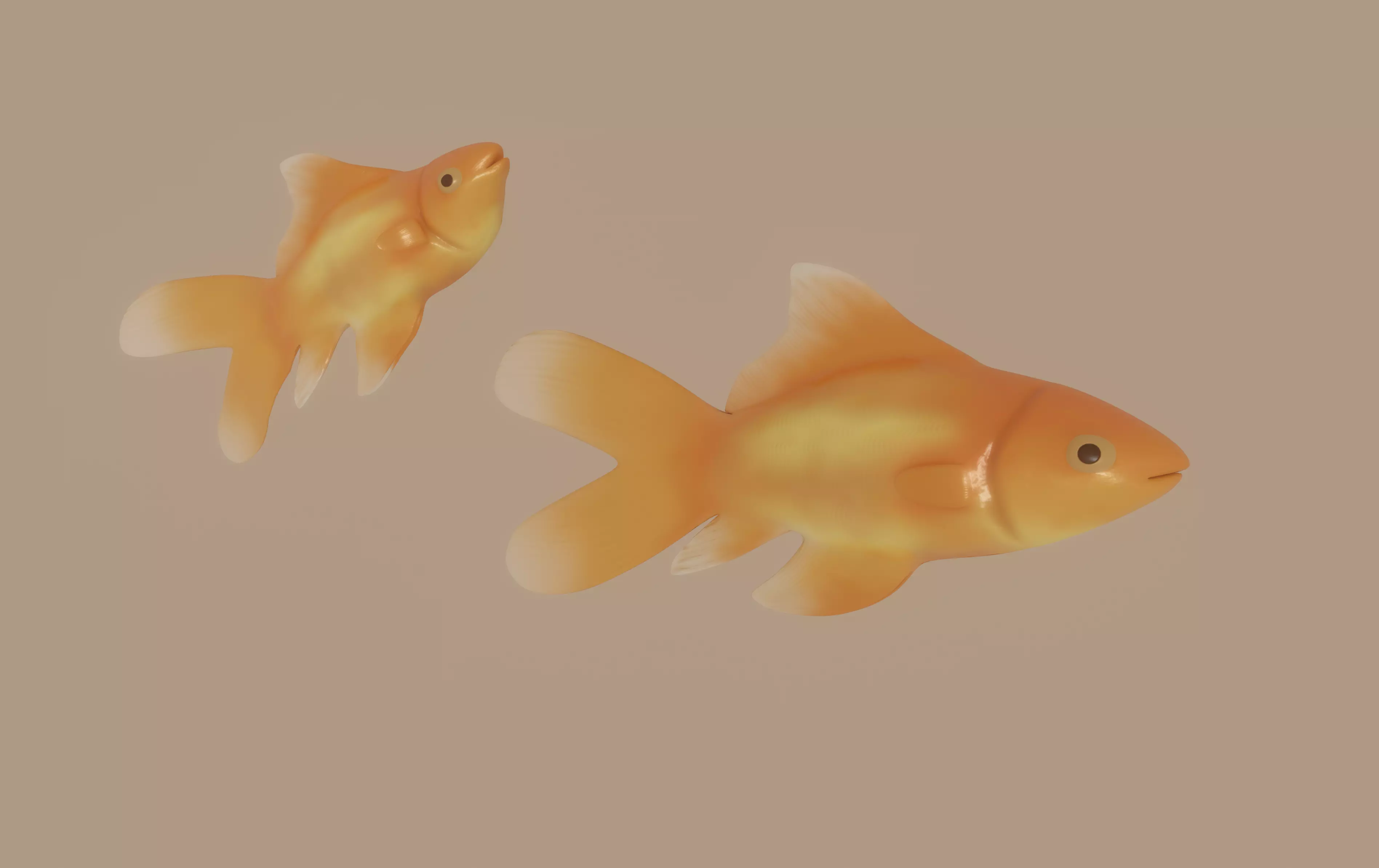 Goldfish 3D model
