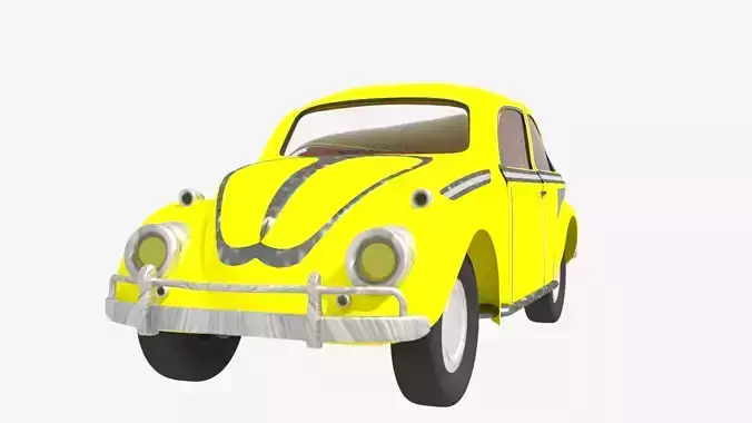 BEETLE CAR 3D MODEL Free 3D model